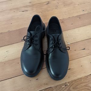 Dr. Martens 1461 Mono Black Leather Shoes